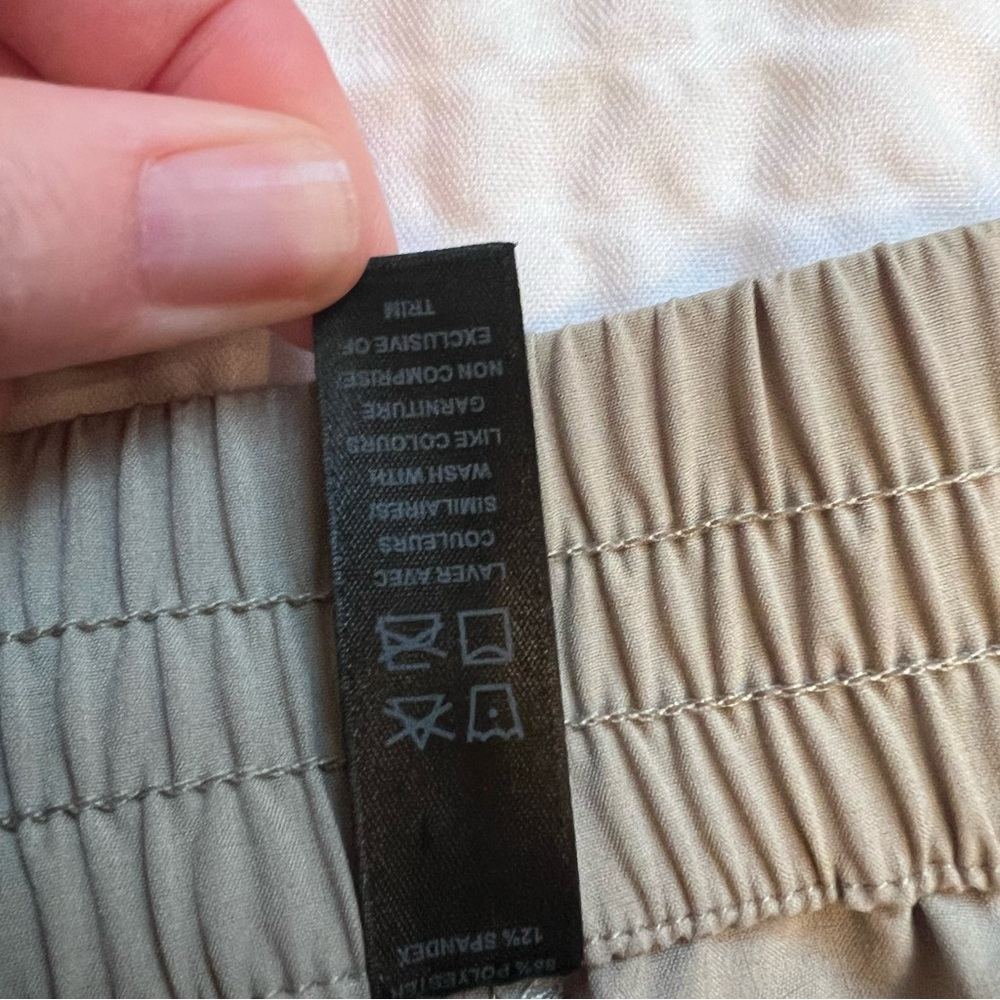 Koydan- Lightweight Wide Leg Khaki pants- Small - Picture 3 of 7